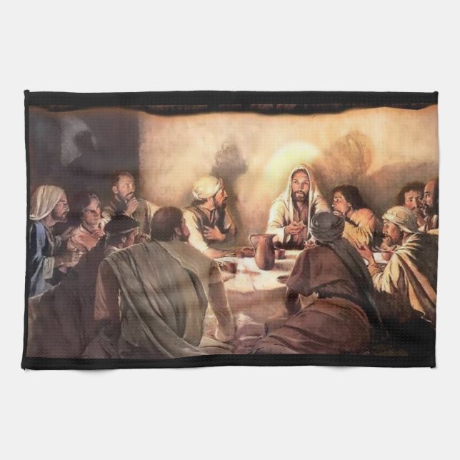 Jesus kökshandduk (Horisontell)