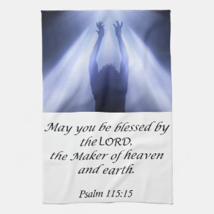 Jesus kökshandduk Psalm 115:15