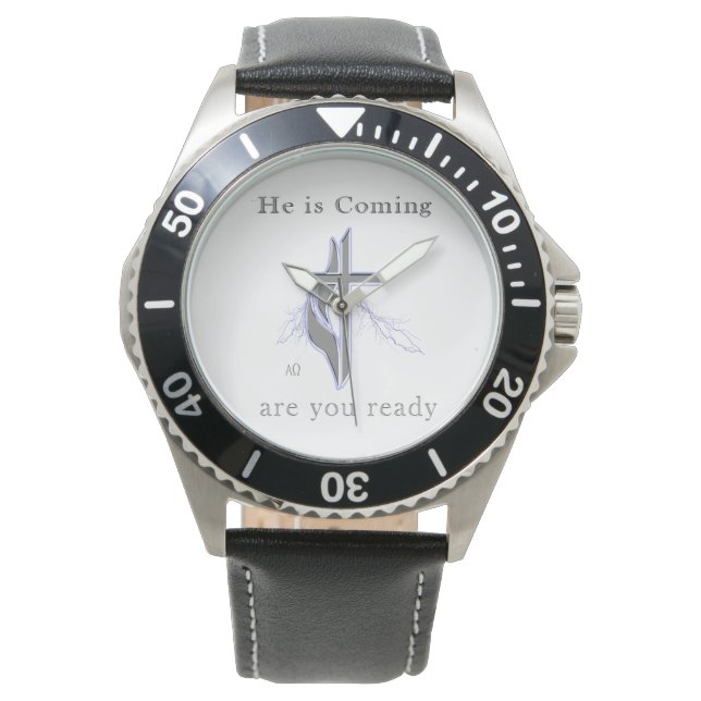 Jesus kommer armbandsur (Framsida)