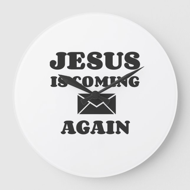JESUS KOMMER IGEN STOR KLOCKA (Framsida)