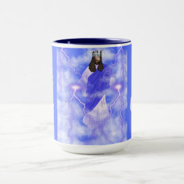 Jesus kommer in i molnen mugg