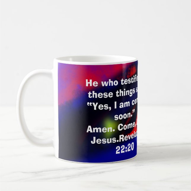 Jesus kommer kaffemugg (Vänster)