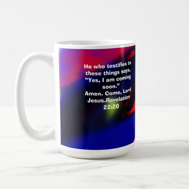 Jesus kommer kaffemugg (Vänster)