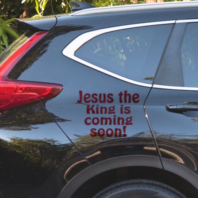 Jesus kommer klistermärken (Bilsidan)