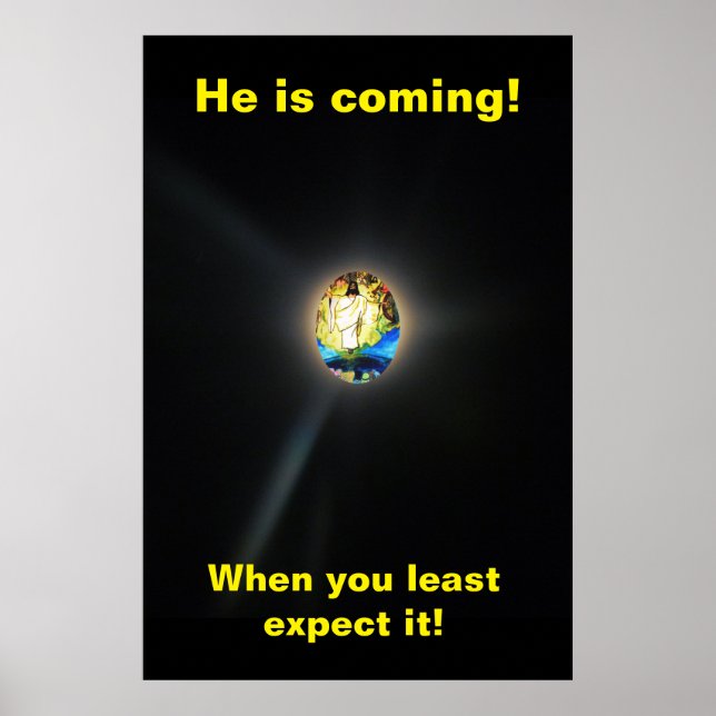 JESUS KOMMER POSTER (Framsidan)
