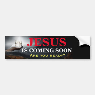 JESUS KOMMER SNART. BILDEKAL