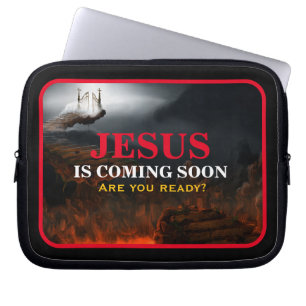 JESUS KOMMER SNART LAPTOP FODRAL