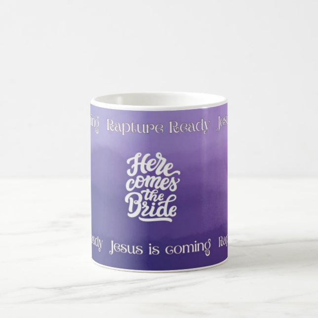 "Jesus kommer snart, Redot" mugg (Center)