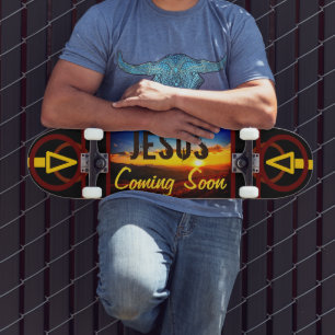 Jesus kommer snart Skateboard