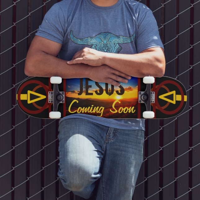 Jesus kommer snart Skateboard (Utomhus 3)