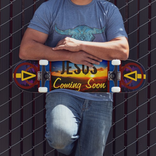 Jesus kommer snart Skateboard (Utomhus 3)