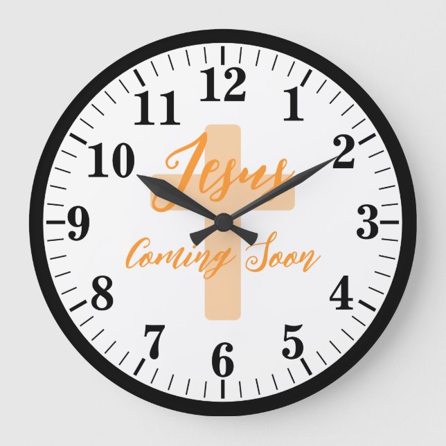 JESUS KOMMER SNART STOR KLOCKA (Framsida)