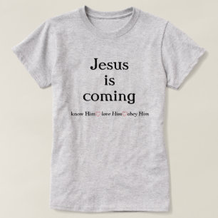 Jesus kommer till T-Shirt