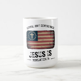 Jesus kommer tillbaka kaffemugg