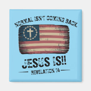 Jesus kommer tillbaka magnet