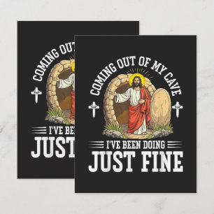 Jesus kommer ut ur min grotta kort