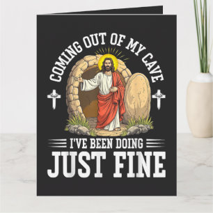 Jesus Kommer Ut Ur Min Grotta Kort