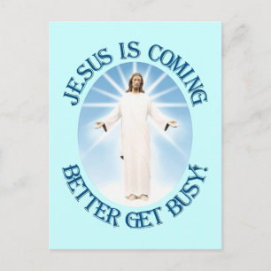 Jesus kommer vykort