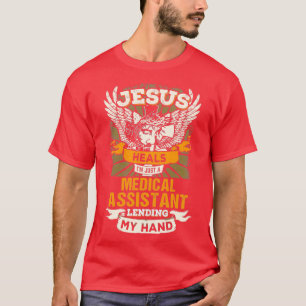 Jesus kontrollerar att jag bara är en medicinsk as t shirt