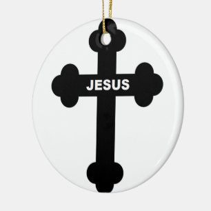 JESUS KOR JULGRANSPRYDNAD KERAMIK