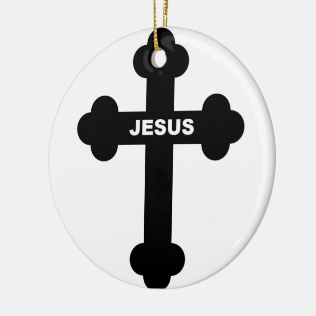 JESUS KOR JULGRANSPRYDNAD KERAMIK (Vänster)