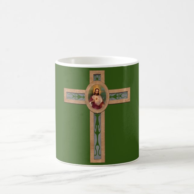 Jesus kor kaffemugg (Center)