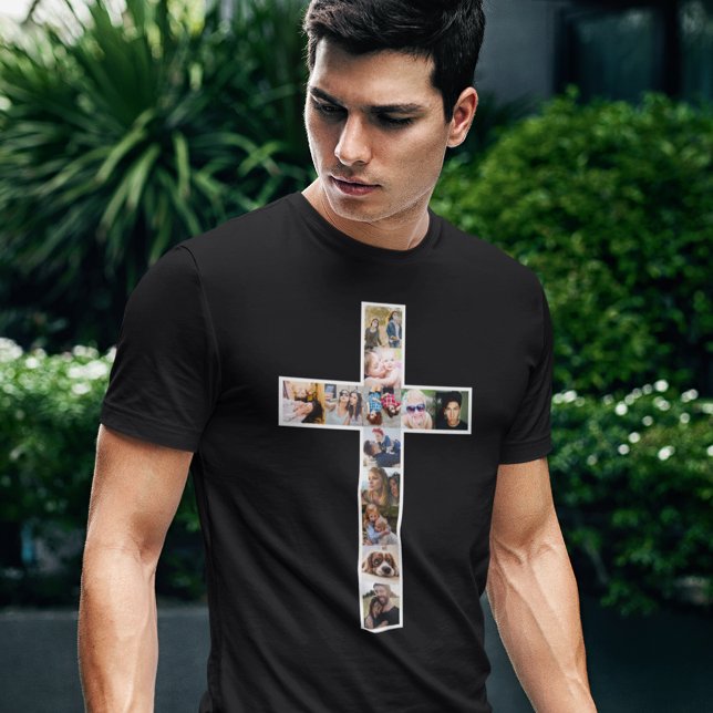 Jesus Kor Photo Collage T Shirt (Skapare uppladdad)