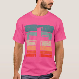 Jesus Kor Retro Stil Vintage T Shirt