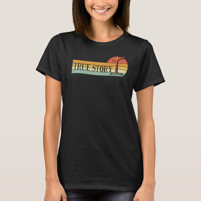 Jesus Kor SANT STORY Påsk och Christian Bible T Shirt (Framsida)