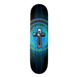 Jesus kor skateboard bräda 19,5 cm