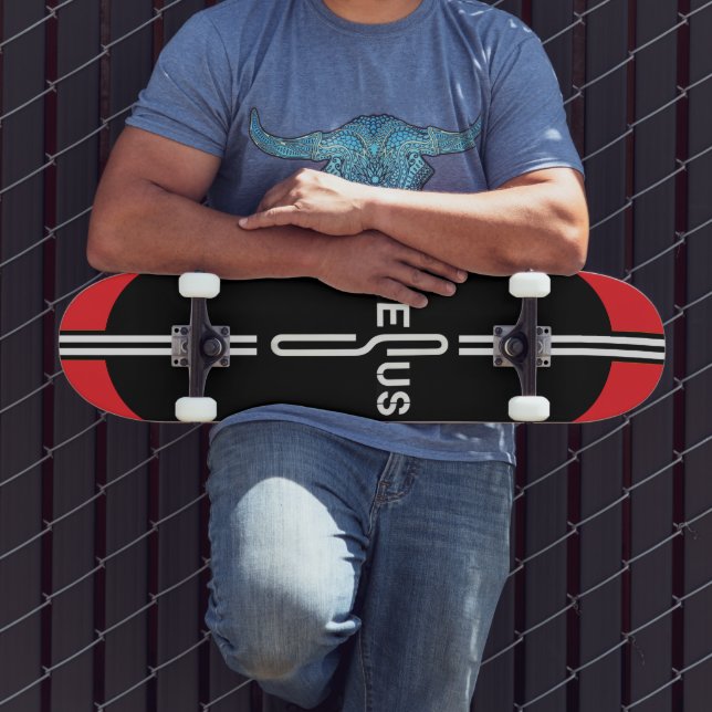 Jesus kors mini skateboard bräda 18,5 cm (Utomhus 3)