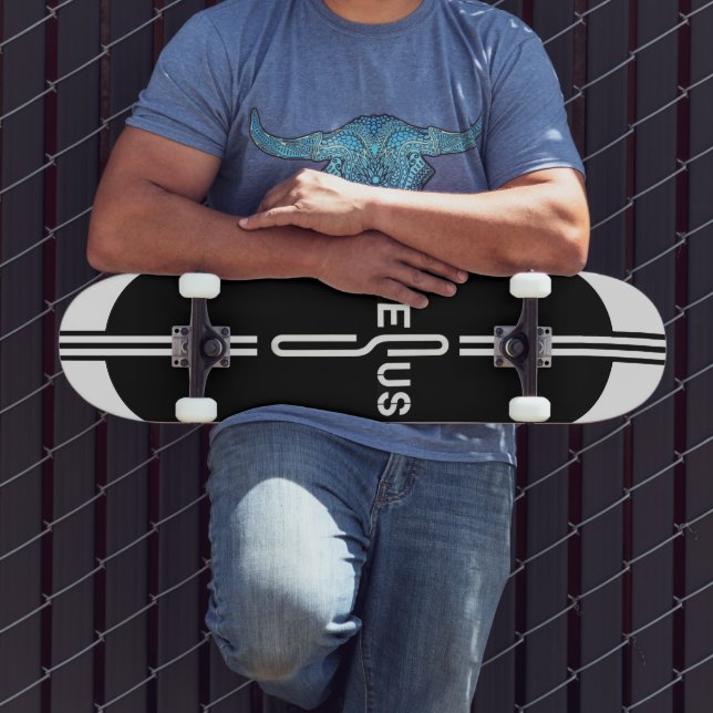 Jesus kors mini skateboard bräda 18,5 cm (Utomhus 3)