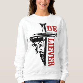 Jesus Kors Nagel Design – Kraftfull Kristendom T Shirt