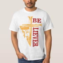 Jesus Kors Nageldesign – Kraftfull Kristendom T Shirt