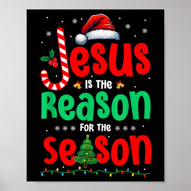 Jesus-kostym Stolt anledning för jul säsongen Poster (Framsidan)