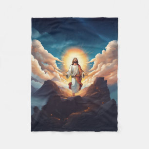 Jesus / kristen fleecefilt