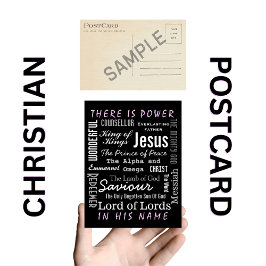 Jesus kristes mäktiga Namn Vykort