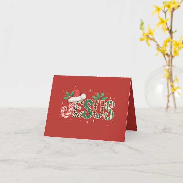 Jesus Kristna Religiöst talesätt Tro Bibelvers Kort (Gul blomma)