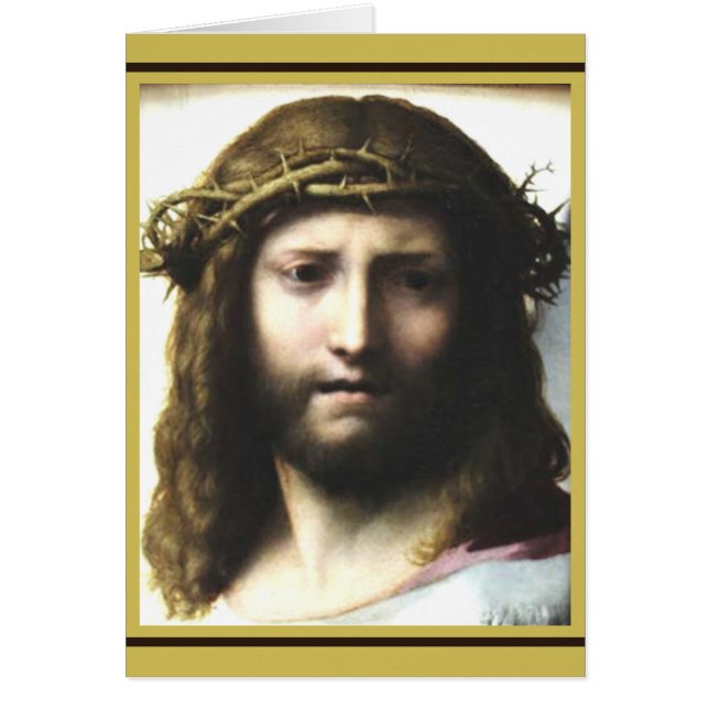 Jesus Kristus 1521 Antonio Correggio OBS Kort (Framsidan)