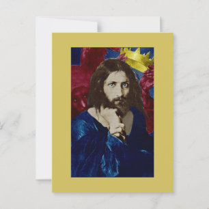 Jesus Kristus 1888 av Georg Karl Franz Cornicelius Vykort