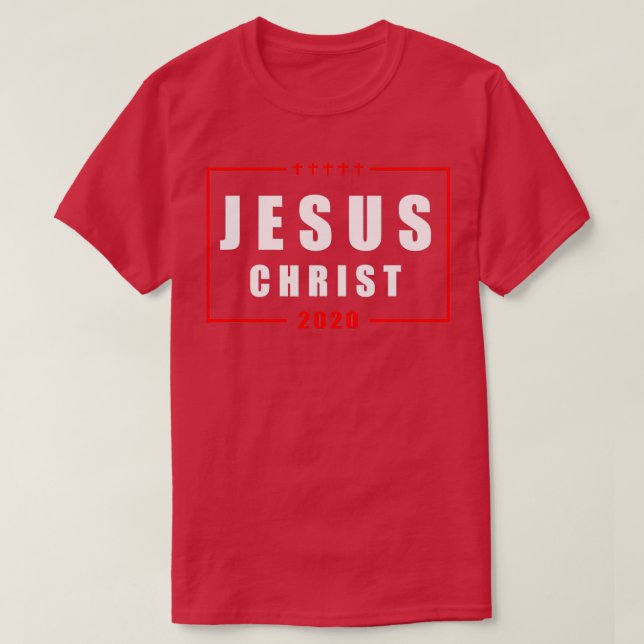 Jesus Kristus 2020 Valskylt T Shirt (Design framsida)