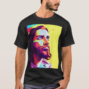 Jesus Kristus ansikte, kristen kristen T Shirt