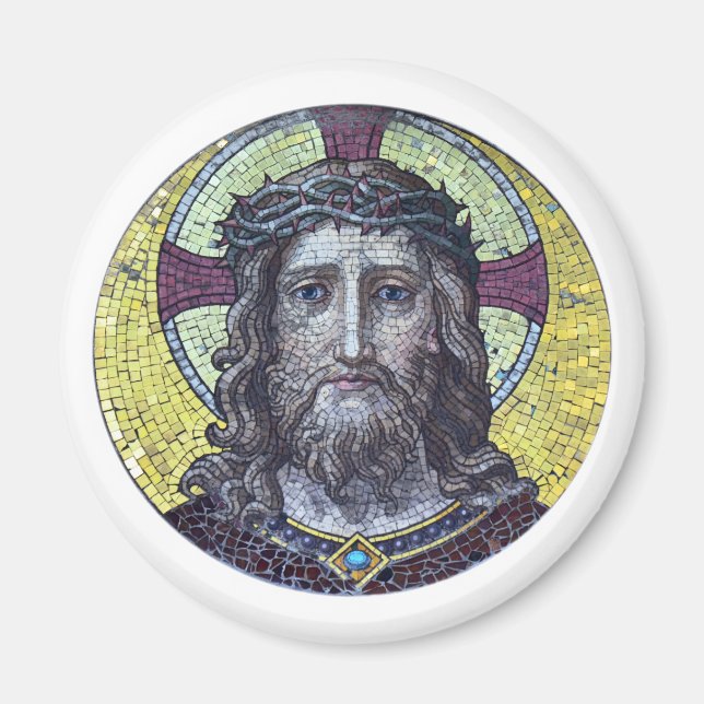 Jesus Kristus - Antique Porträtt (Magnet) Magnet (Framsidan)