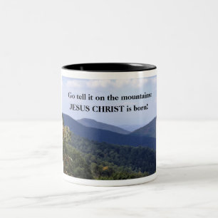 Jesus Kristus är född! Två-Tonad Mugg