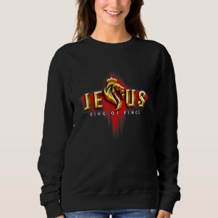 Jesus Kristus Är Konungarnas Konung Kristet Trosbe T Shirt