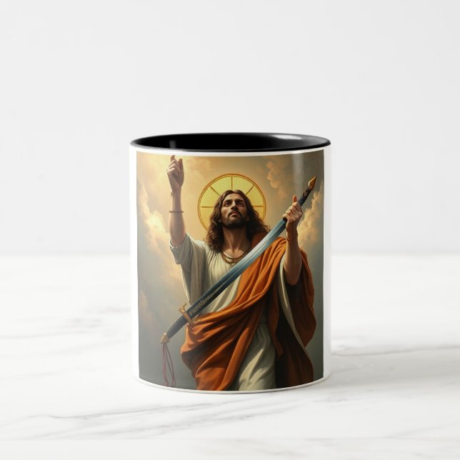 Jesus Kristus är Kung 2-tonskaffe Kopp (Center)