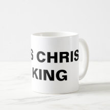 "Jesus Kristus är Kung" Classic Mugg