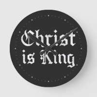 Jesus Kristus Är Kung Gotisk Blackletter Grunge Ko
