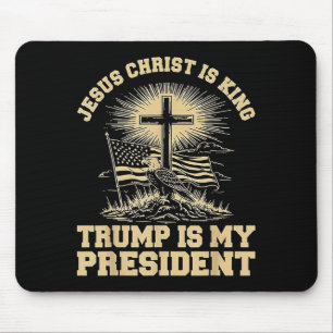 Jesus Kristus är kung Trump är min president Musmatta