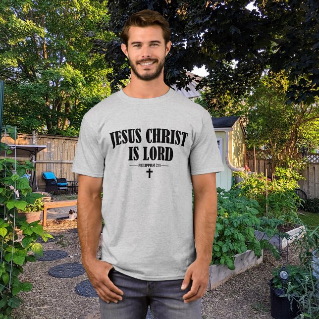 Jesus Kristus är Lord Christian T Shirt (Skapare uppladdad)